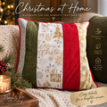 The Cosy Moments Cushion Cover – Christmas Edition